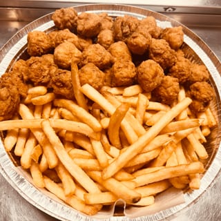 Popcorn Chicken & Fries