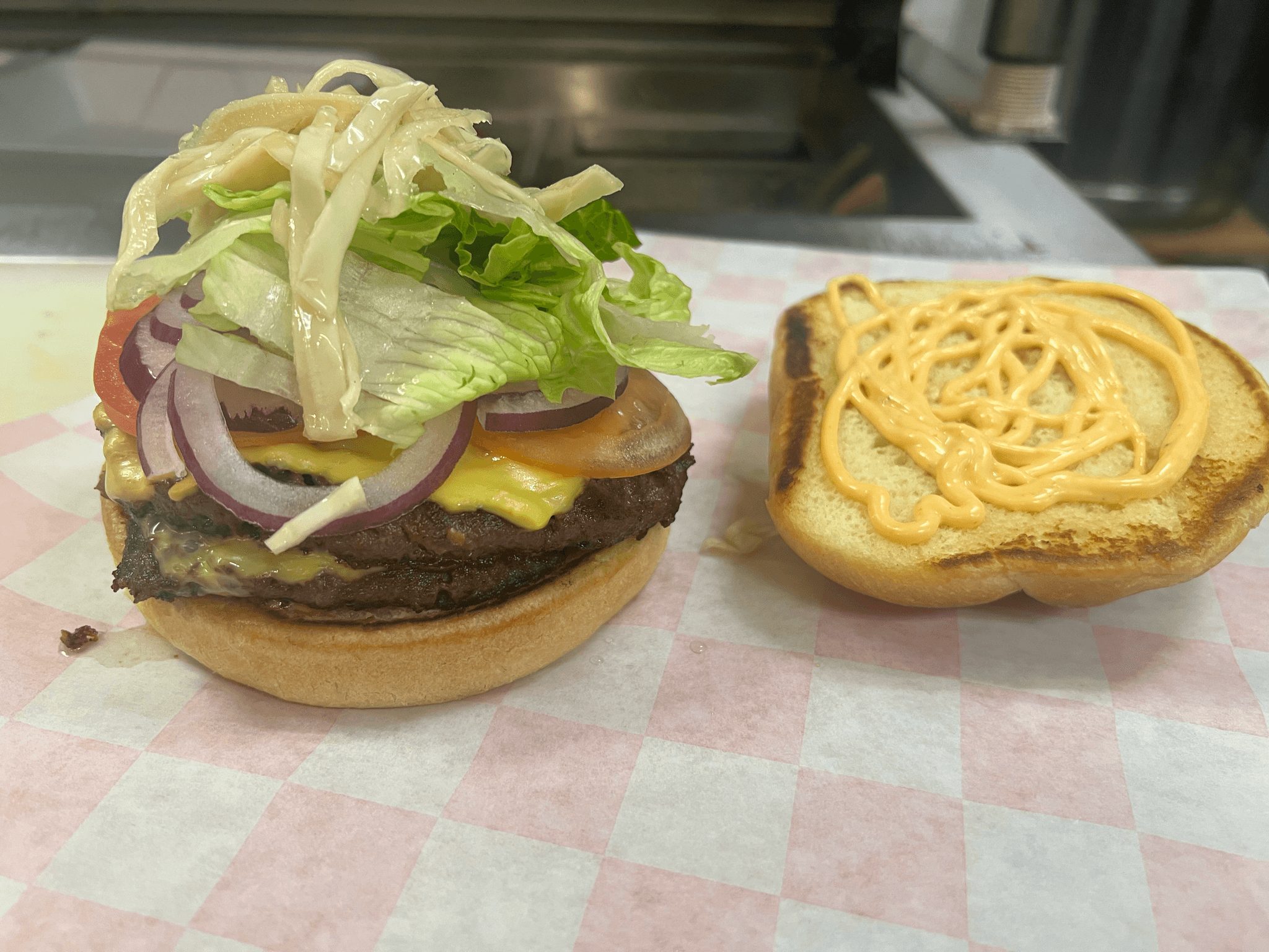 Classic Smash Beef Burget.