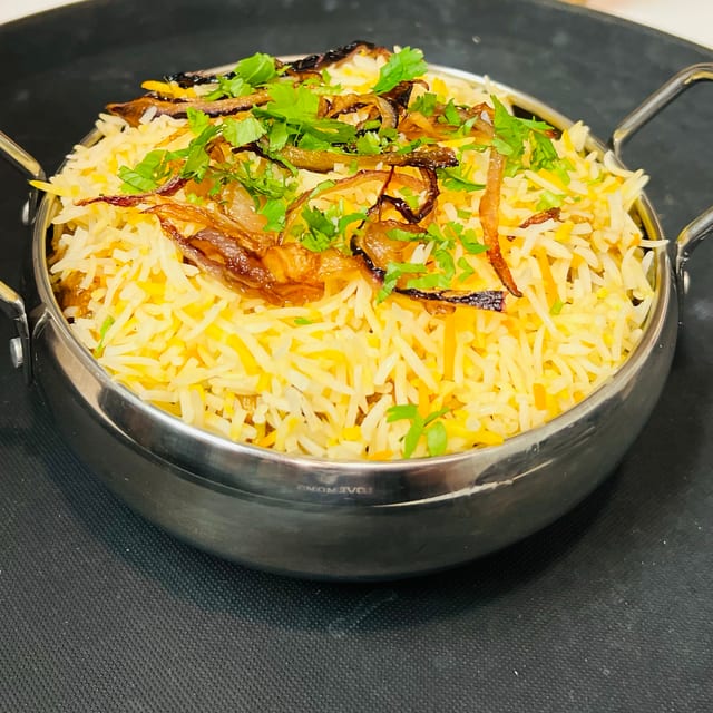 Vegetable Biryani.