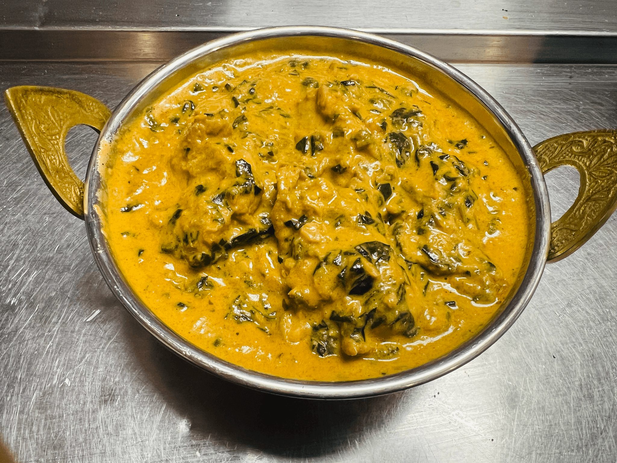 Chicken Palak.