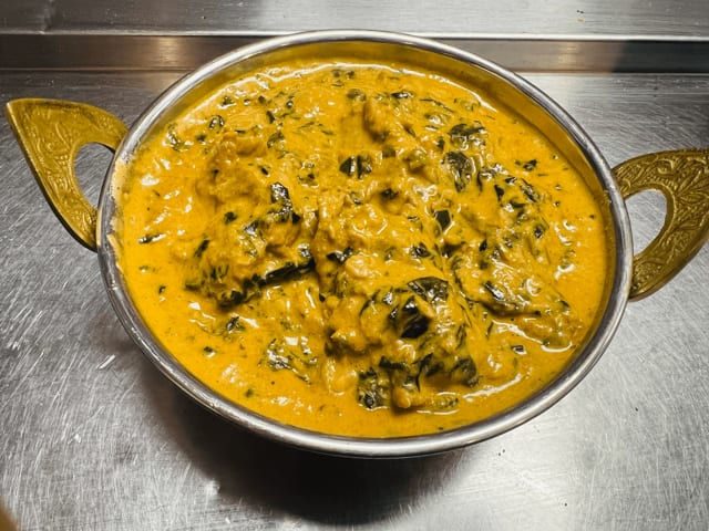 Chicken Palak.