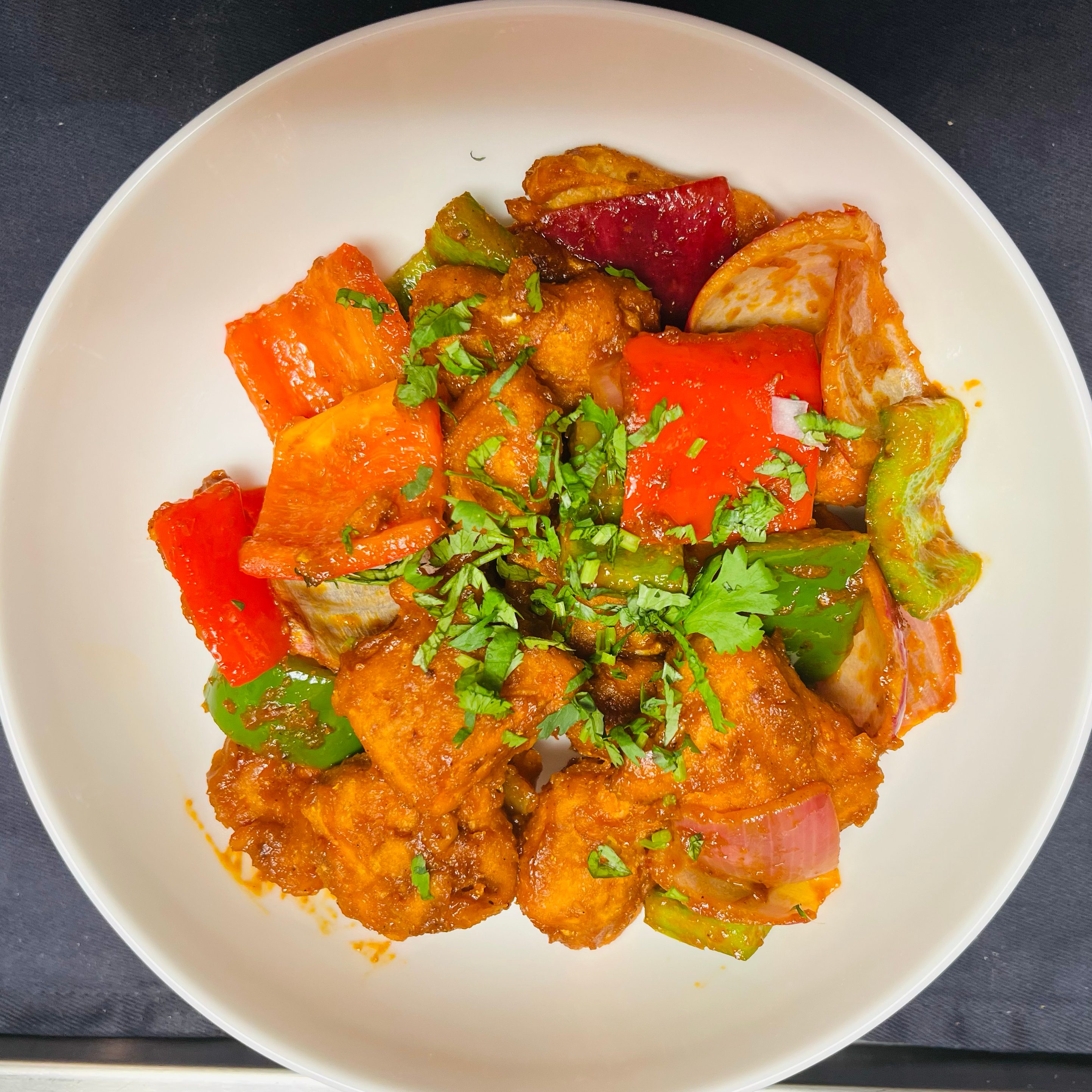 Paneer Chilli.