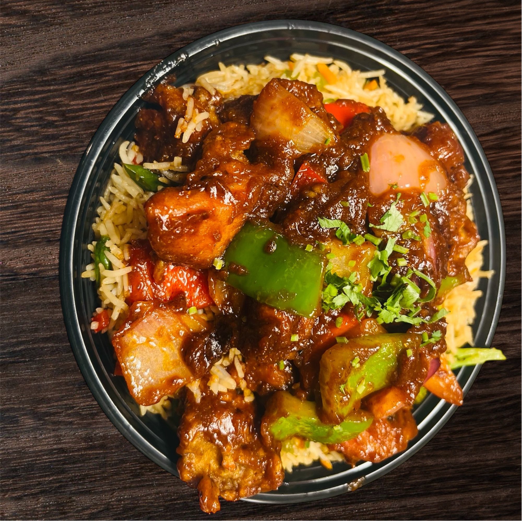 Chicken Chilli Bowl.
