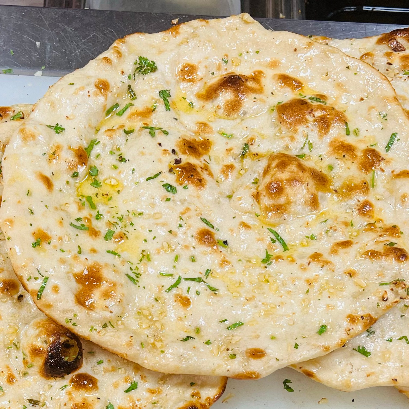 Garlic Naan.